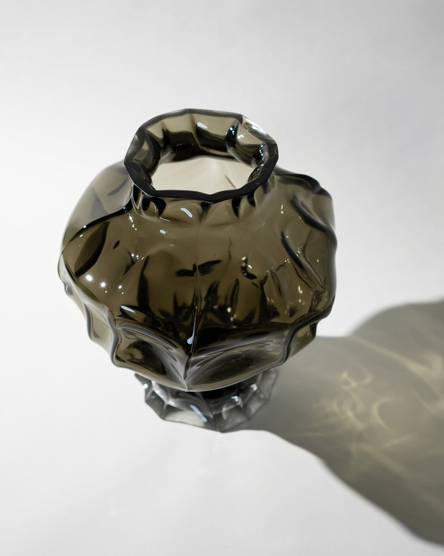 Ammonit Vase - New Smoke