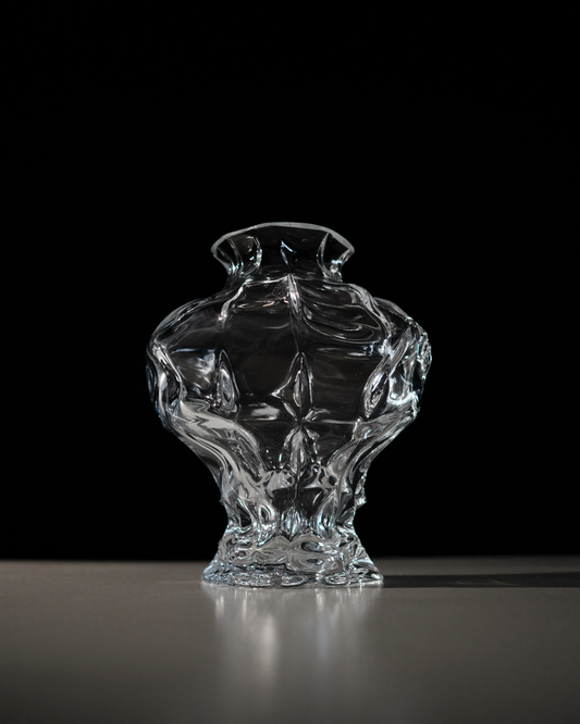 Ammonit Vase - Clear